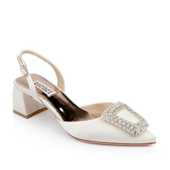 Women's Emmie Embellished Slip On Embellished Slingback Pumps - Picture 1 of 12